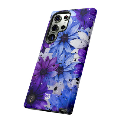 Ink Splatter Blooms · Tough Coque de téléphone pour Samsung