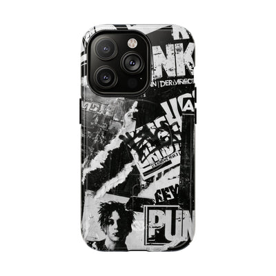 Underground Punk Collage · Tough 2.0 Magnetic Phone Case for iPhone · Black