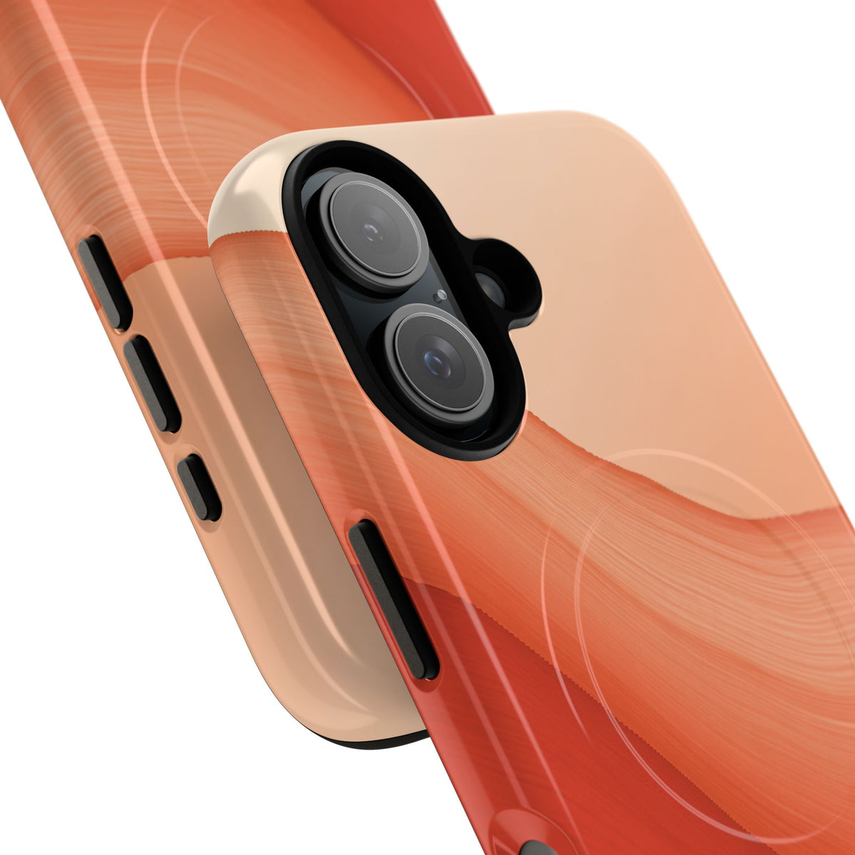 Terracotta Flow · Tough 2.0 Magnetic Phone Case for iPhone · Orange