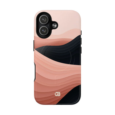 Pink Tough 2.0 Magsafe Phone Case for iPhone - Dune Shadow Layers