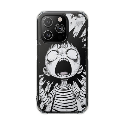 Screaming Stripes iPhone 14 Pro Case - Impact