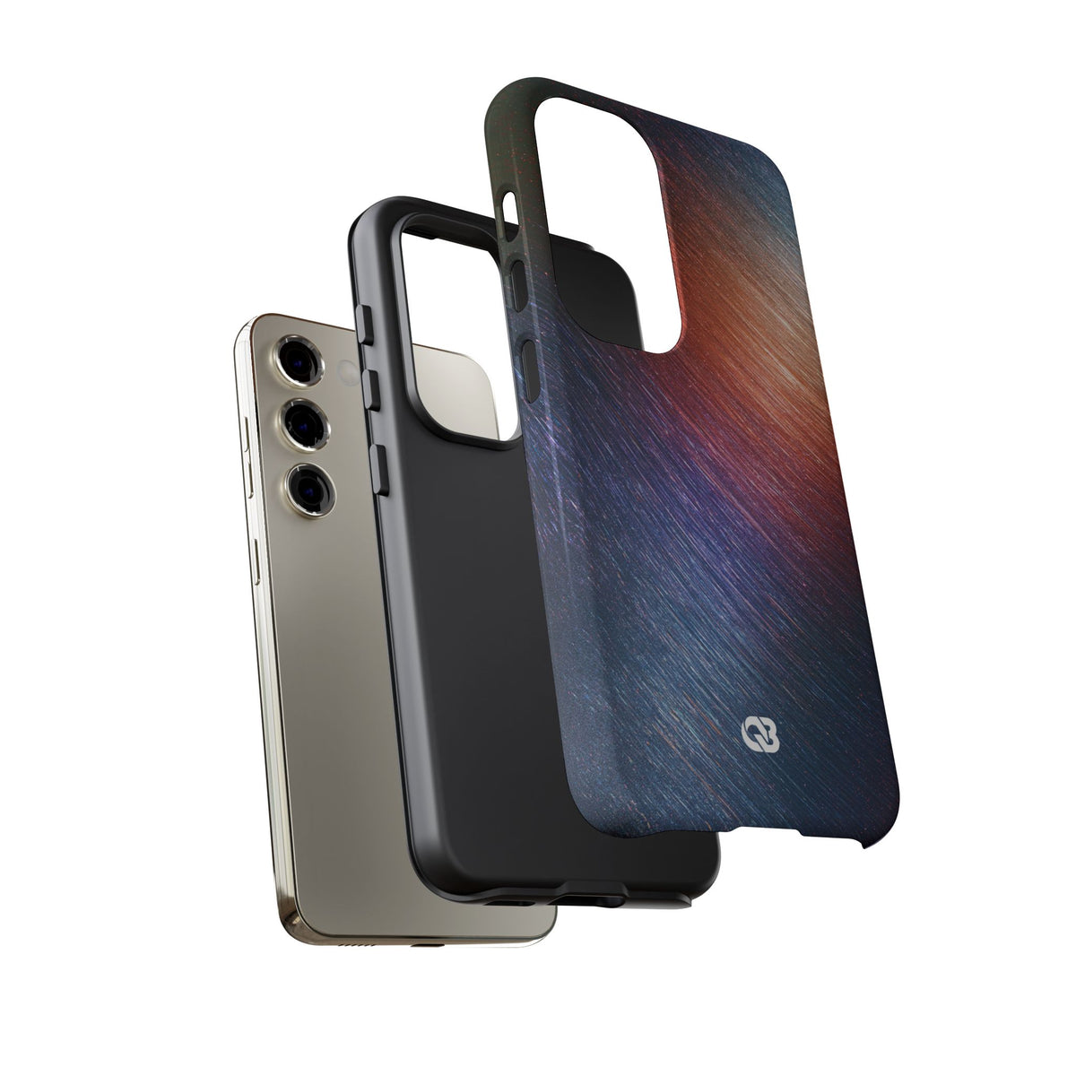 Radiant Energy Stream · Tough Phone Case for Samsung · Blue