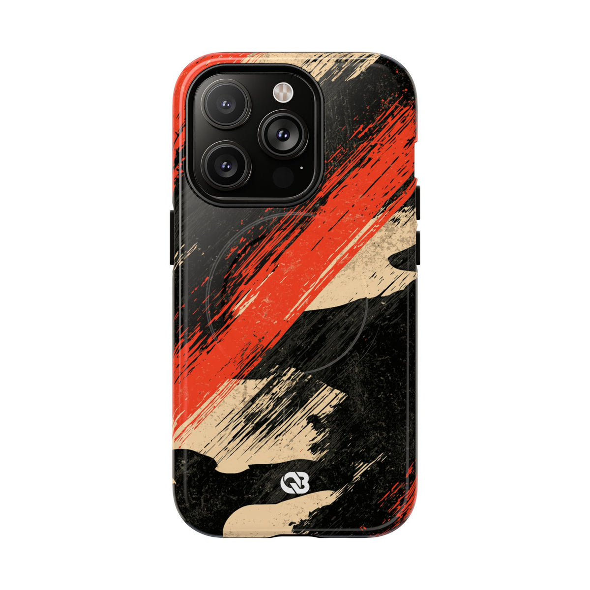 Urban Slash Camo · Tough 2.0 Magnetic Phone Case for iPhone · Black