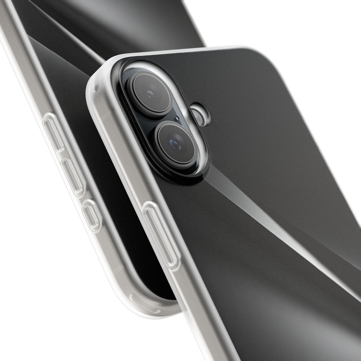 Obsidian Ridge · Lite Phone Case for iPhone ·  Black