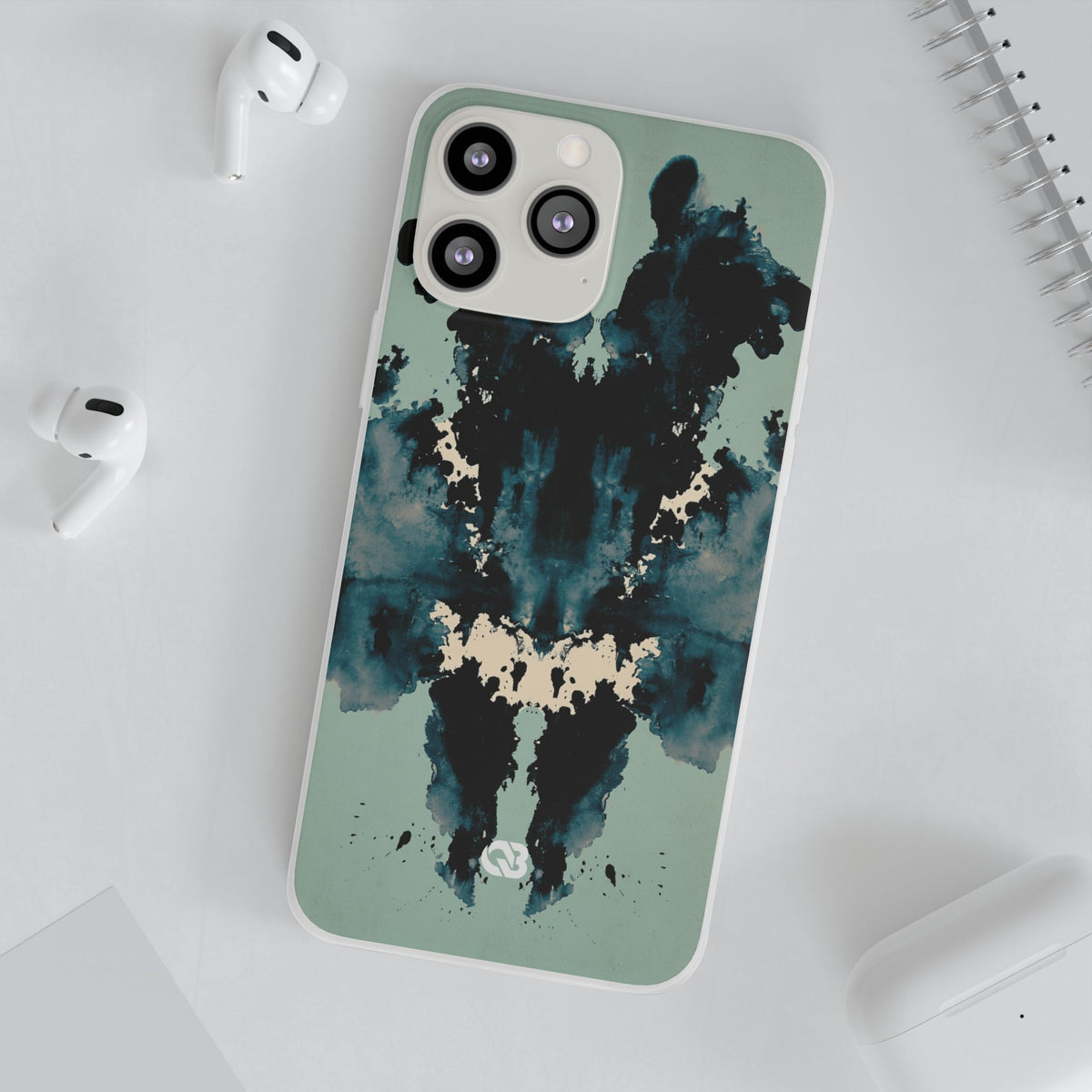 Rorschach Ink Void · Lite Phone Case for iPhone ·  Black