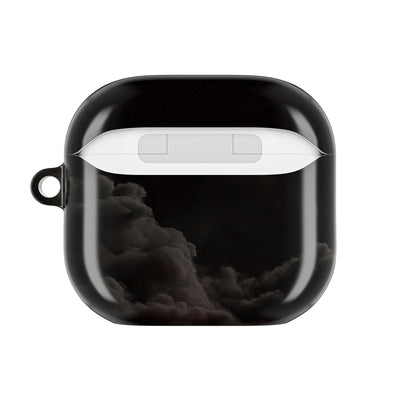 Crimson Fog Void · Hard Case for AirPods & AirPods Pro · Black