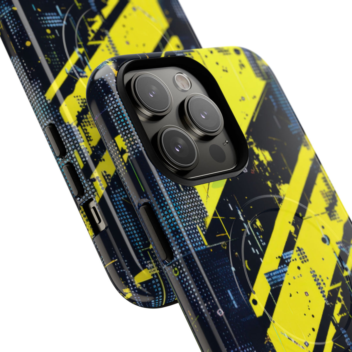 Acid Hazard · Tough 2.0 Magnetic Phone Case for iPhone · Yellow