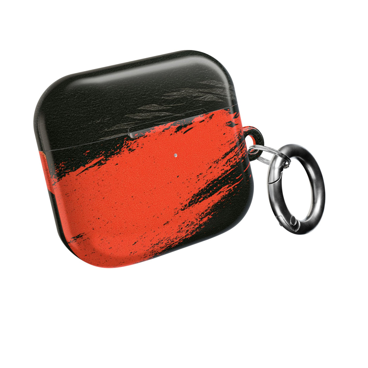 Crimson Raptor Noir · Hard Case for AirPods & AirPods Pro · Black