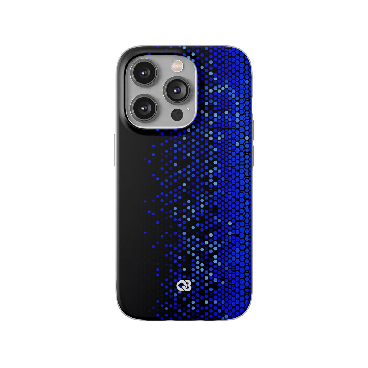Cobalt Hex Dispersion · Lite Phone Case for iPhone ·  Blue