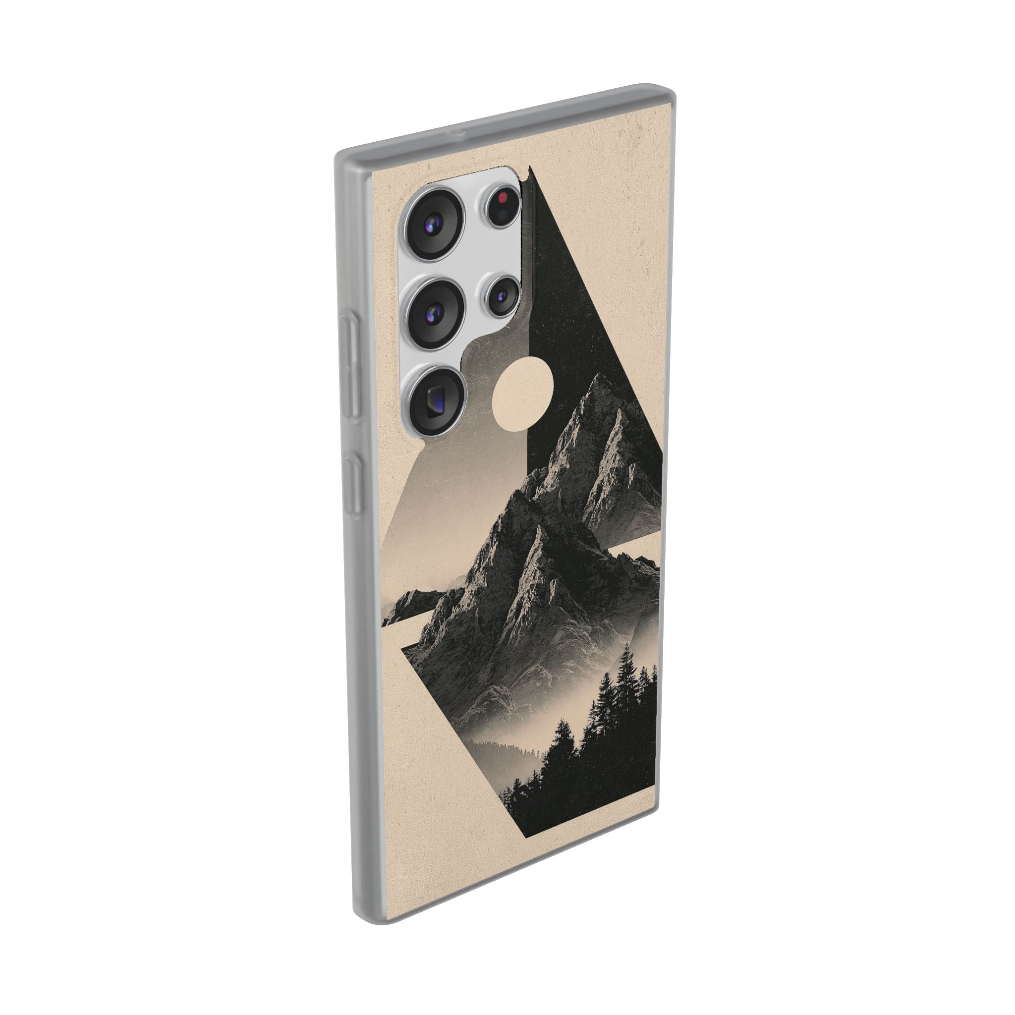 Beige Lite Phone Case for Samsung - Obsidian Summit Parchment