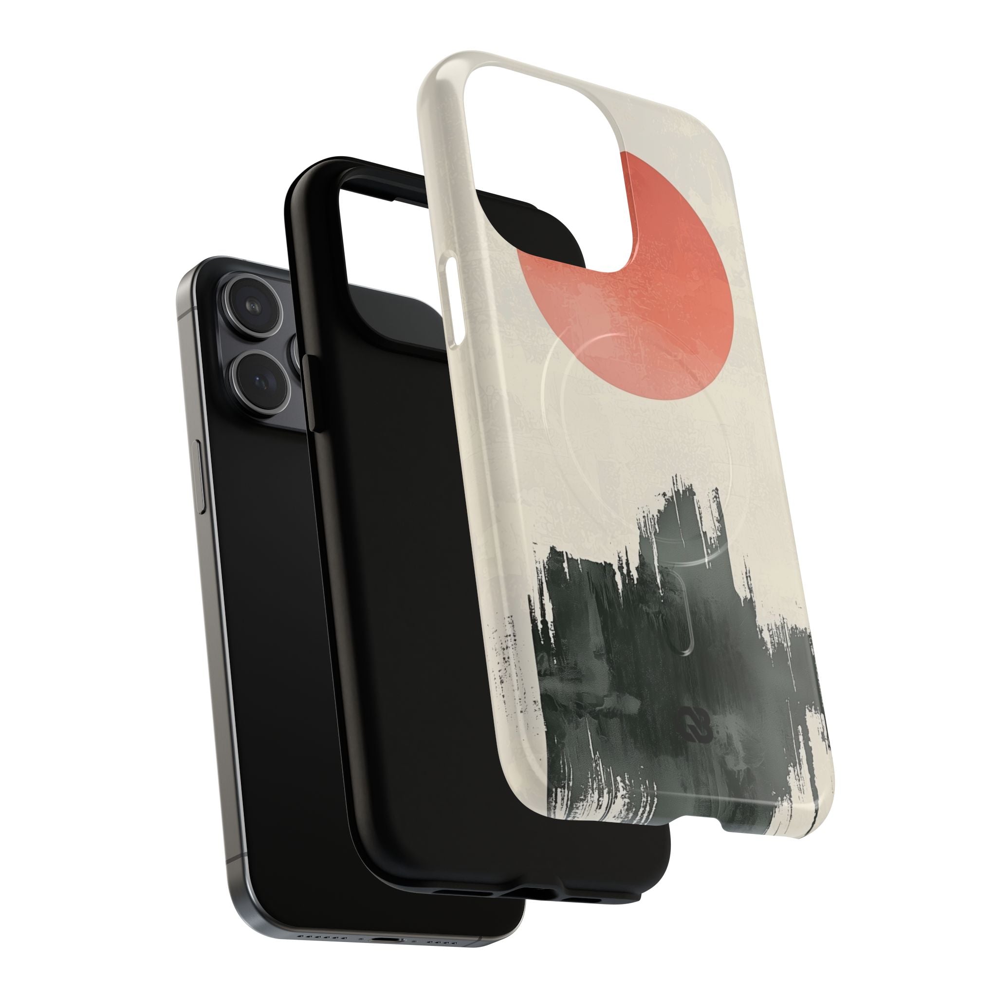 Crimson Sun Strokes · Tough+ Phone Case for iPhone · Magsafe