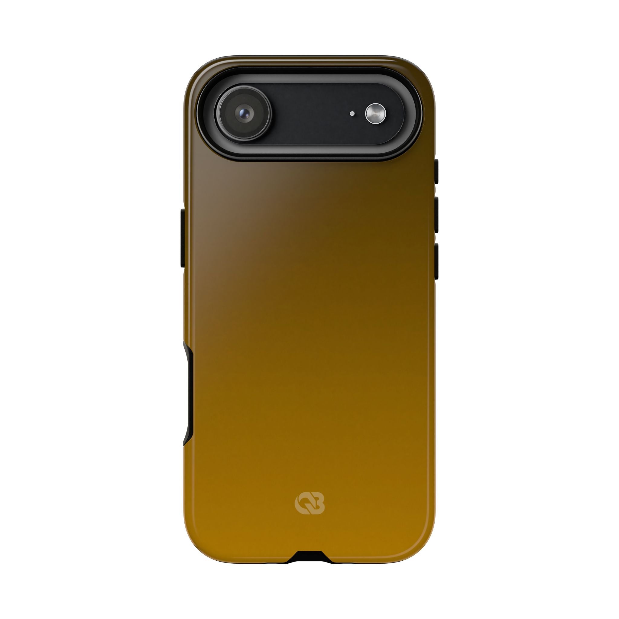 Gold Tough Phone Case for iPhone - Scorched Gold Haze