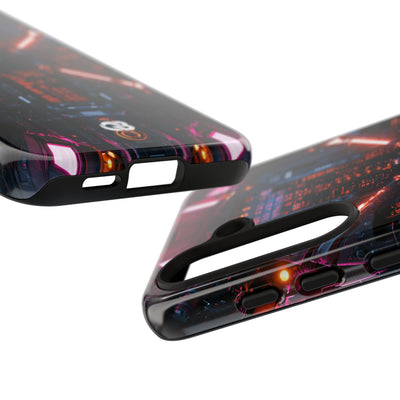 Cybernetic Reactor Core · Tough Phone Case for Samsung · Black