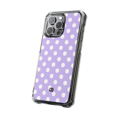 Lavender Polka Grid · Impact Phone Case for iPhone · Magsafe