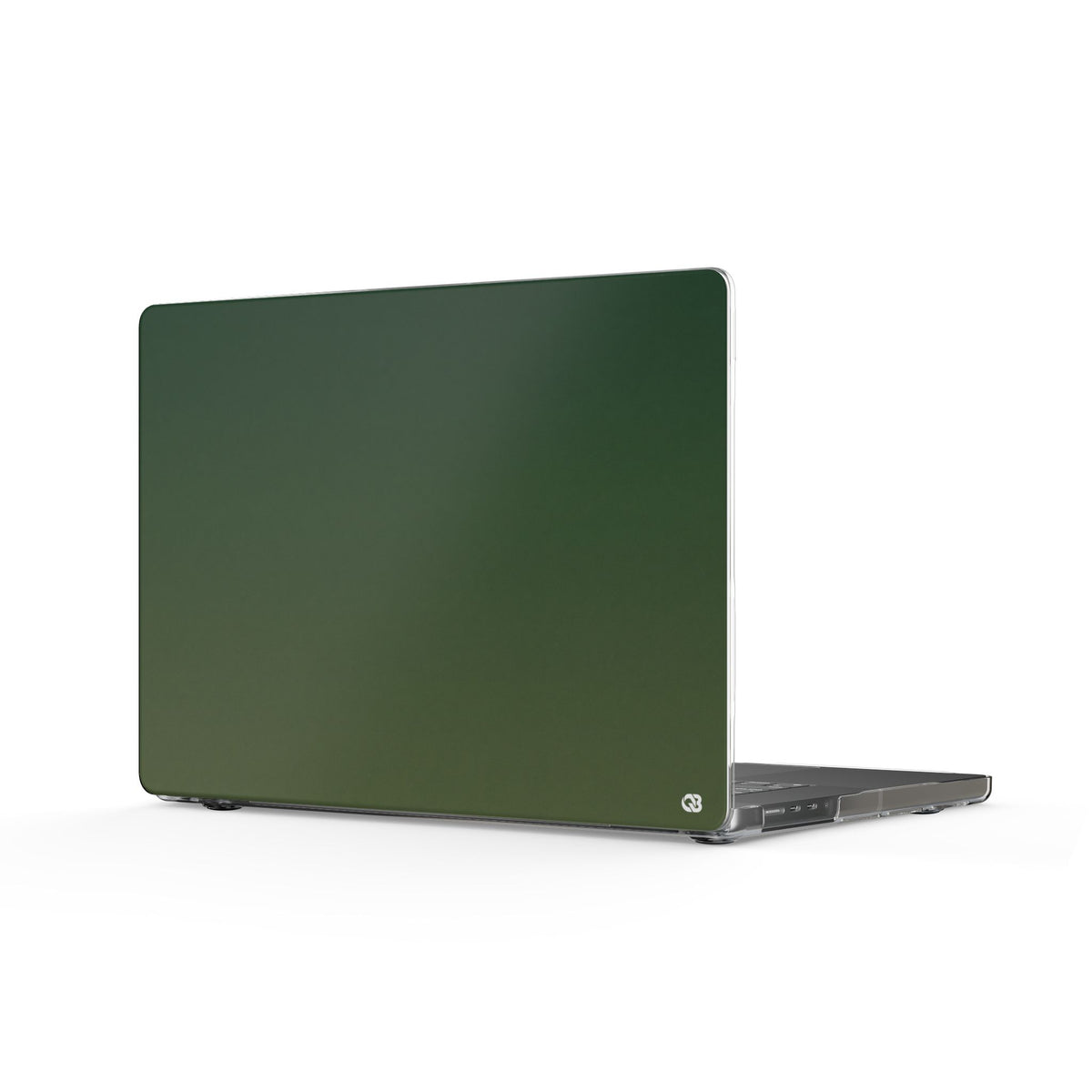 Evergreen Gradient · Clear Hard Case for MacBook · Green
