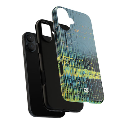 Acid Raster Circuit · Tough 2.0 Magnetic Phone Case for iPhone · Teal