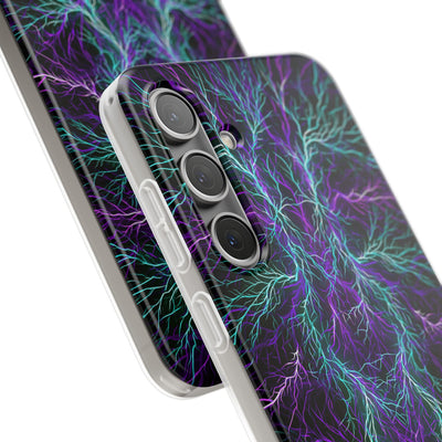 Electric Plasma Arbor · Lite Phone Case for Samsung · Purple