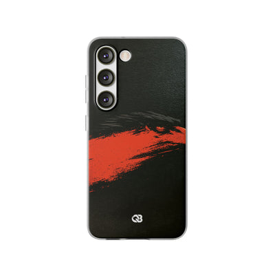Crimson Raptor Noir · Lite Phone Case for Samsung · Black