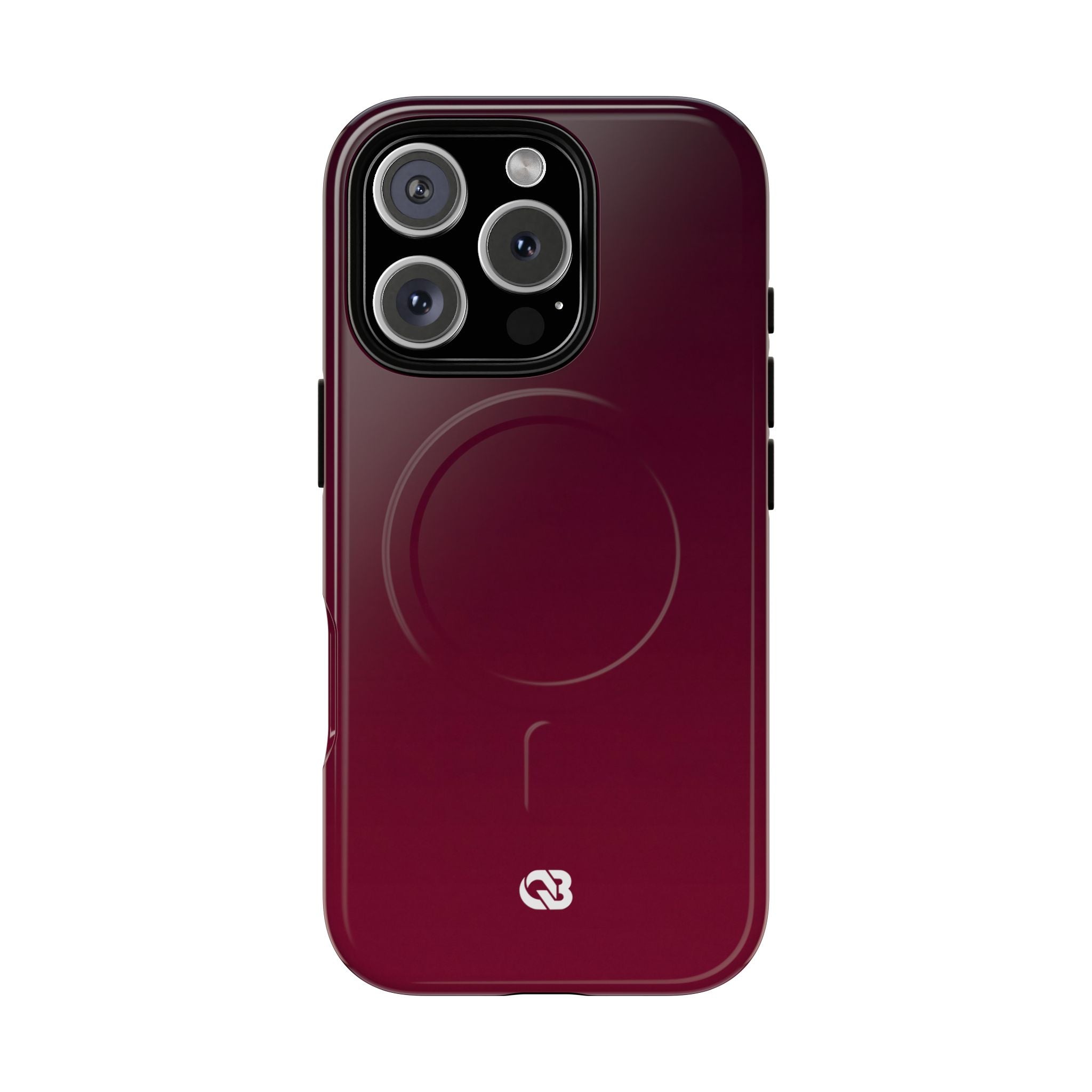 Red Tough 2.0 Magsafe Phone Case for iPhone - Deep Sangria Gradient