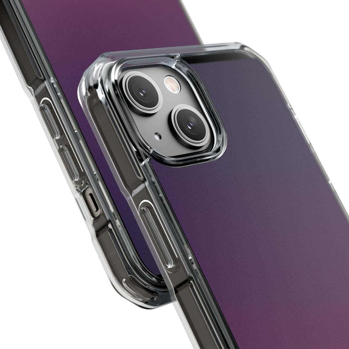 Velvet Dusk · Clear Impact Magnetic Phone Case for iPhone · Purple