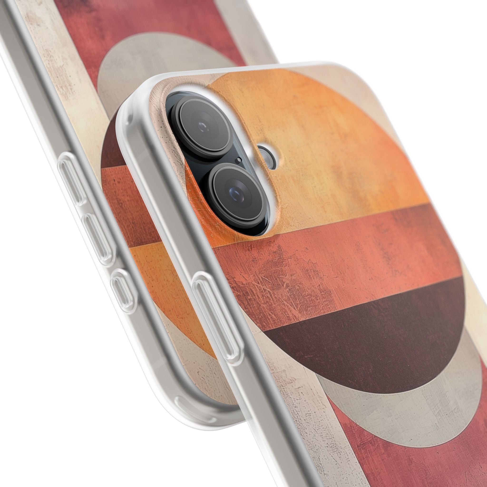 Sunset Orb iPhone 16 Plus Case - Soft