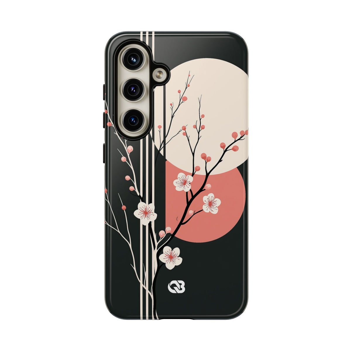 Nocturne Sakura Branch · Tough Phone Case for Samsung · Black