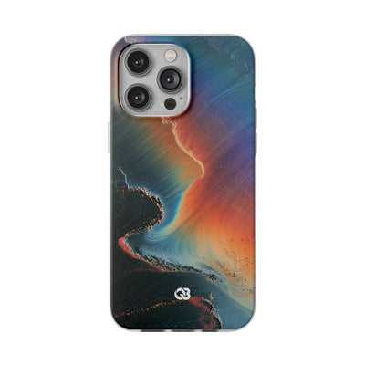 Prismatic Aura Shift · Lite Phone Case for iPhone ·  Blue
