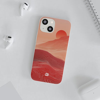 Crimson Horizon · Lite Phone Case for iPhone ·  Red