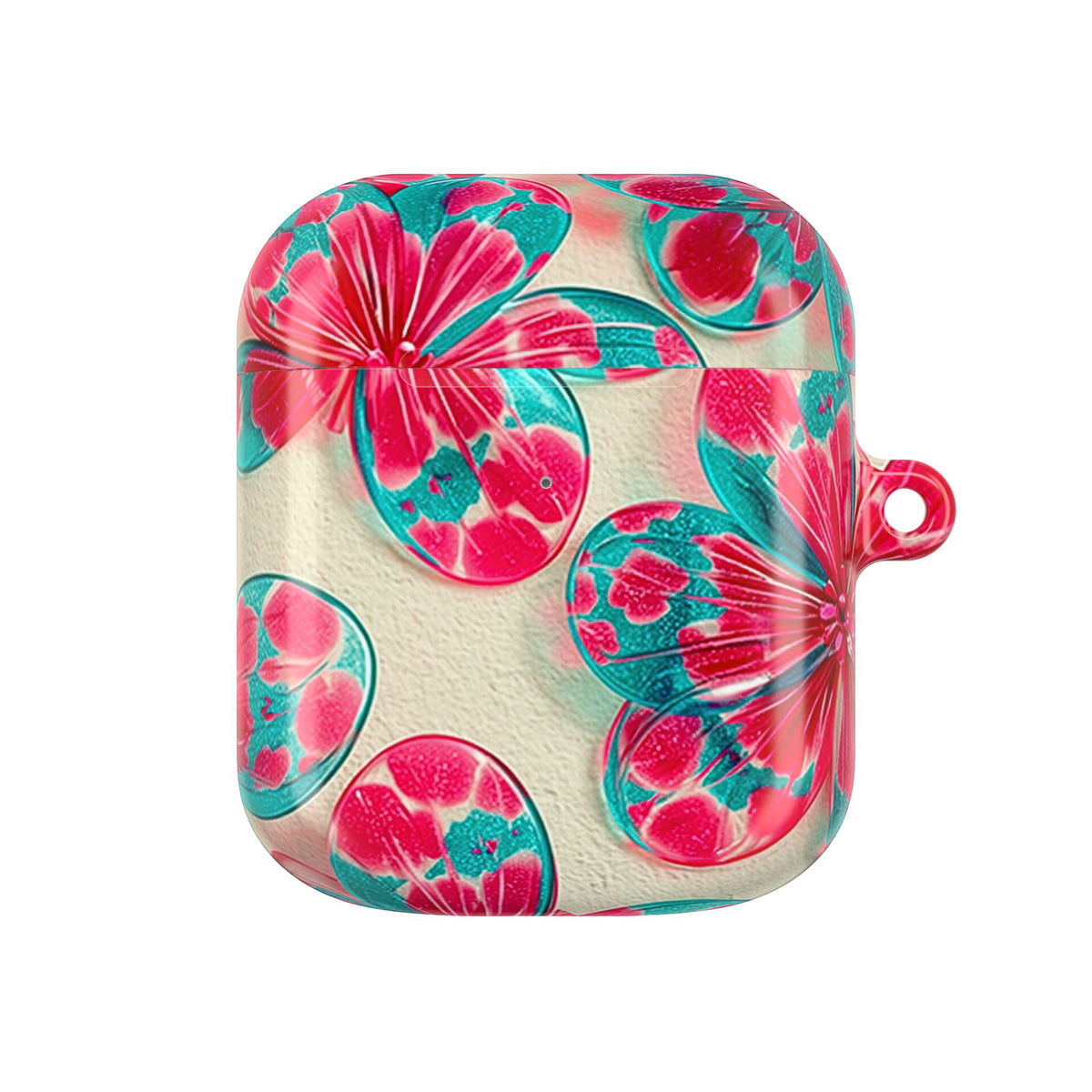 Lucite Jelly Bloom · Hard Case for AirPods & AirPods Pro · Pink