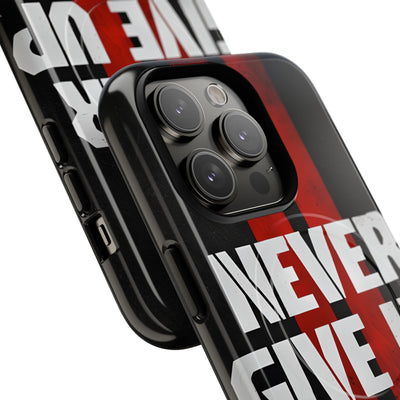 Crimson Grit Resolve · Tough+ Handyhülle für iPhone · Magsafe