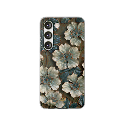 Gilded Blossom Reverie · Lite Phone Case for Samsung · Teal