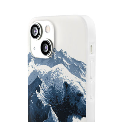 Fjord Summit Bear · Lite Phone Case for iPhone ·  Blue