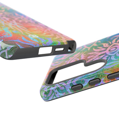 Chromatic Mystic Sigil · Tough Phone Case for Samsung · Blue