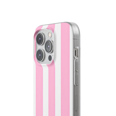Soft Pink Stripe · Soft Phone Case for iPhone
