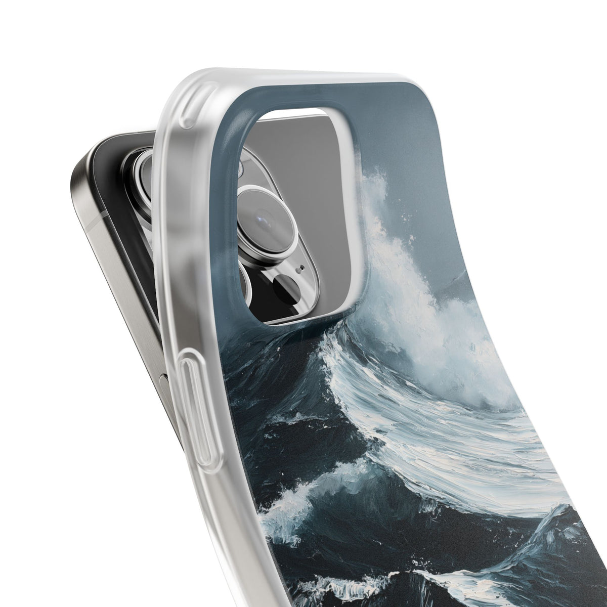 Nordic Swell · Lite Phone Case for iPhone ·  Blue