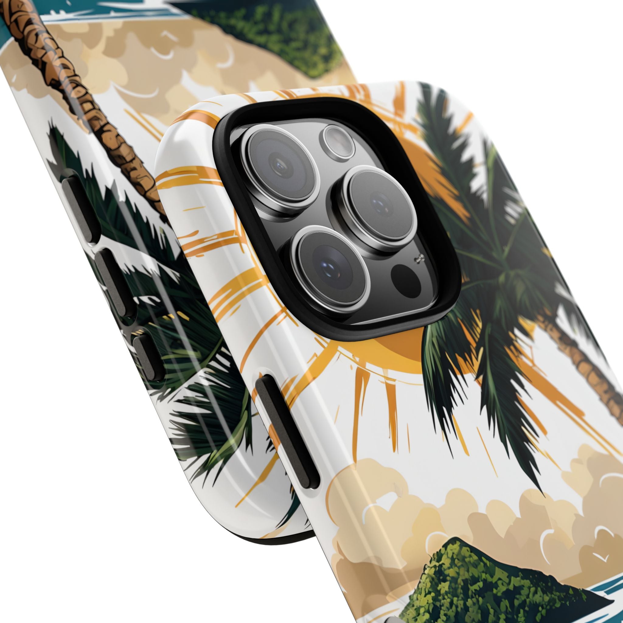 Radiant Coast Solitude · Tough Handyhülle für iPhone