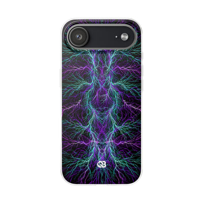 Electric Plasma Arbor · Lite Phone Case for iPhone ·  Purple