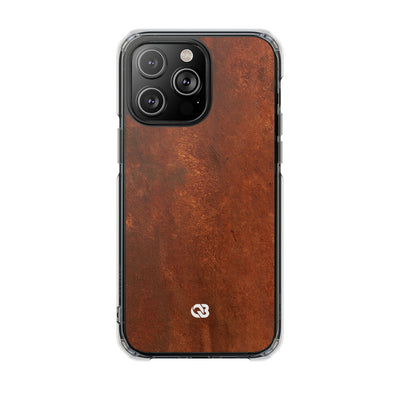 Orange Impact MagSafe Phone Case for iPhone - Oxidized Iron Crust