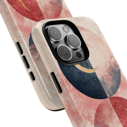 Kultainen kaarisilmukka iPhone 16 Pro Max -kovaus - Tough