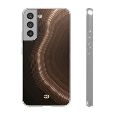 Brown Lite Phone Case for Samsung - Bronzed Canyon Relief