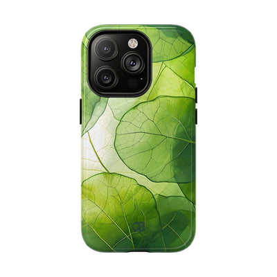 Emerald Leaf Veins · Tough+ Magsafe