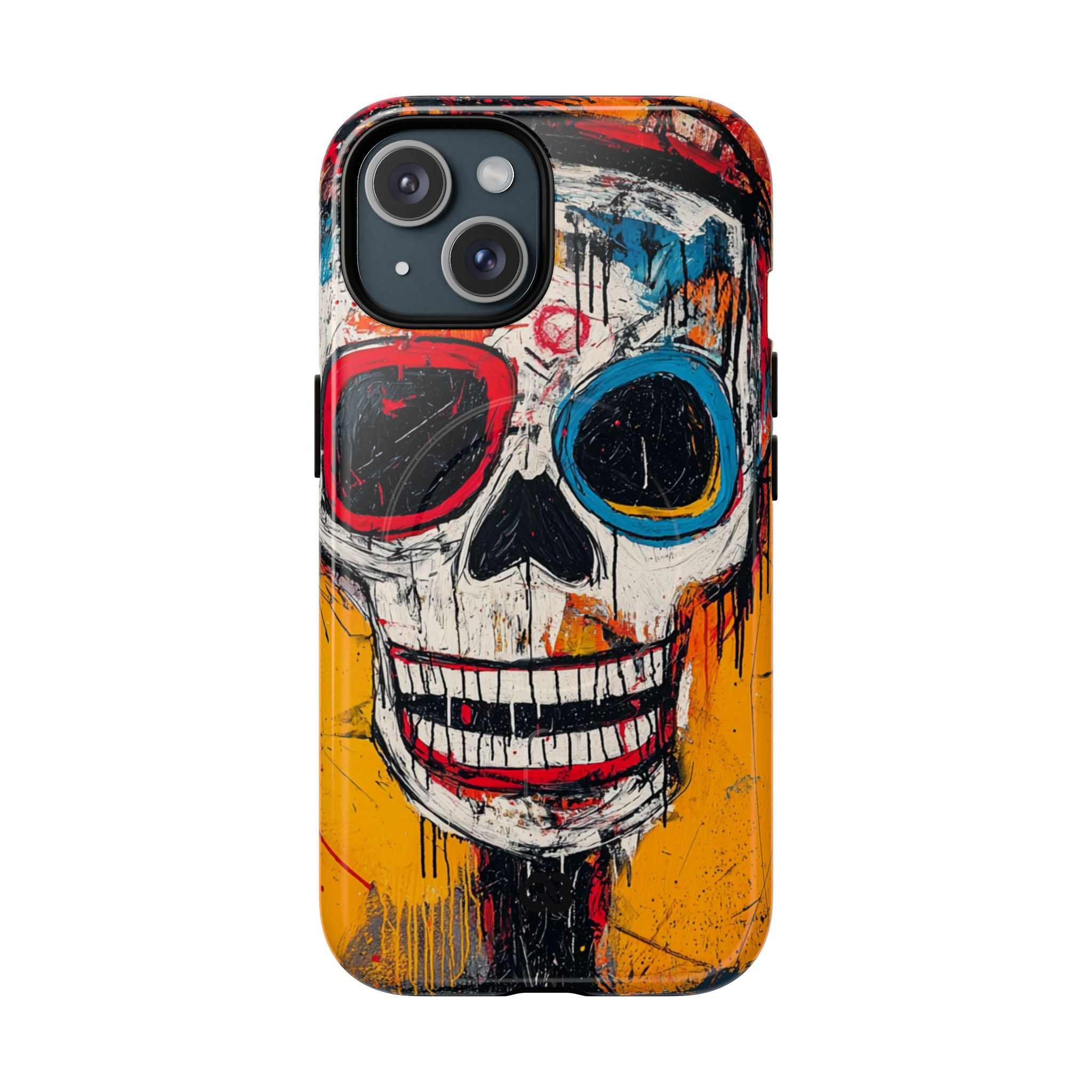 Vivid Graffiti Skull · Tough+ Handyhülle für iPhone · Magsafe