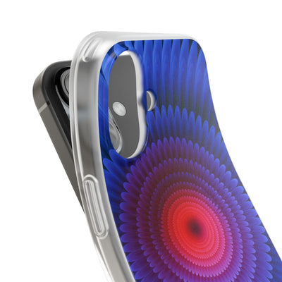Radial Spectrum Bloom · Lite Phone Case for iPhone ·  Blue