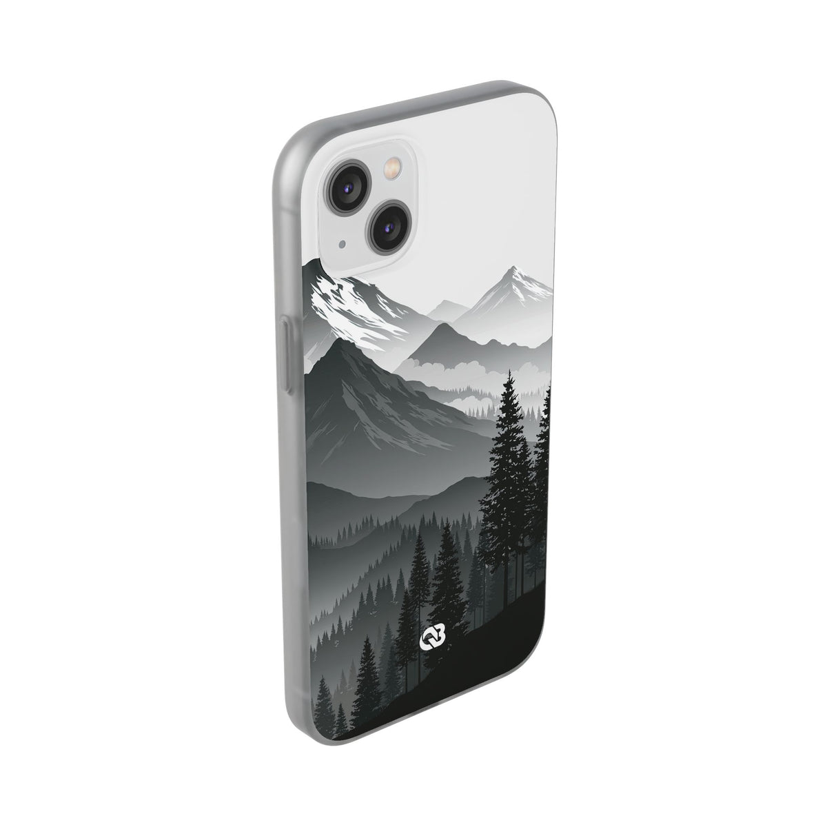 Alpine Horizon · Lite Phone Case for iPhone ·  Black