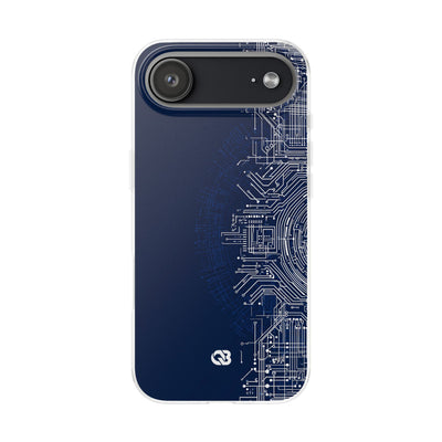 Blue Lite Phone Case for iPhone - Cobalt Circuit Logic