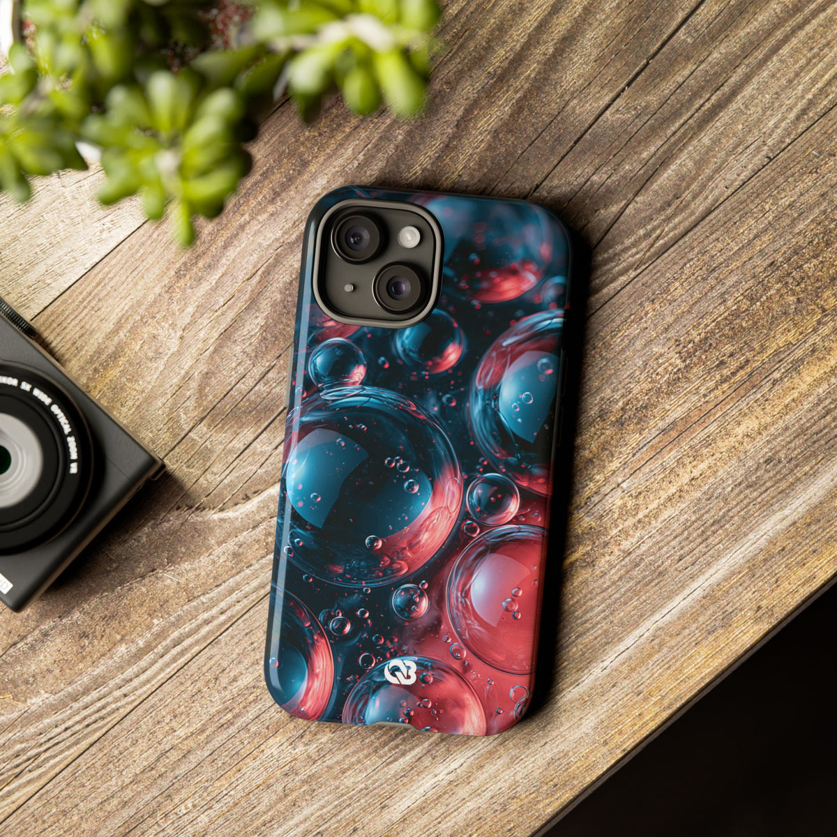 Aqua Gel Spheres · Tough Phone Case for iPhone · Blue