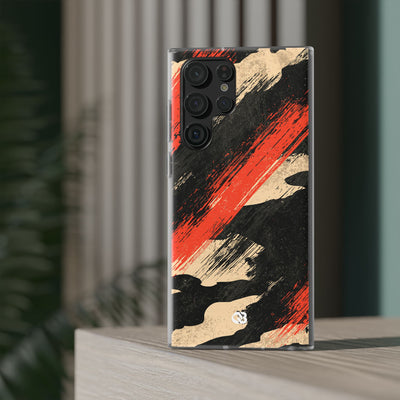 Urban Slash Camo · Lite Phone Case for Samsung · Black