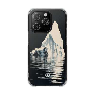 Blue Impact MagSafe Phone Case for iPhone - Frozen Navy Monolith