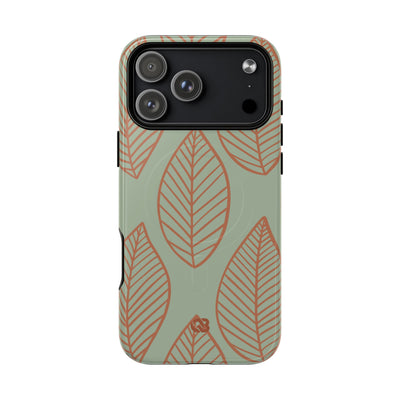 Sage Earth Leaves · Tough+ Phone Case for iPhone · Magsafe