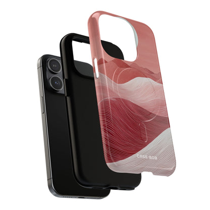 Witte Orb Dunes iPhone 15 Pro Case - Tough+